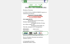 Entraînement de masse Sarreguemines minimes/adultes