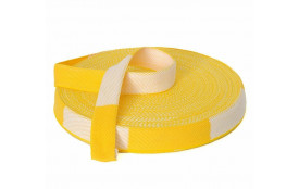 CEINTURE BLANCHE-JAUNE